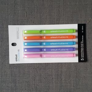 Cricut Infusible Ink Freehand Markers 5pk- Tropical 1.8-3.66mm